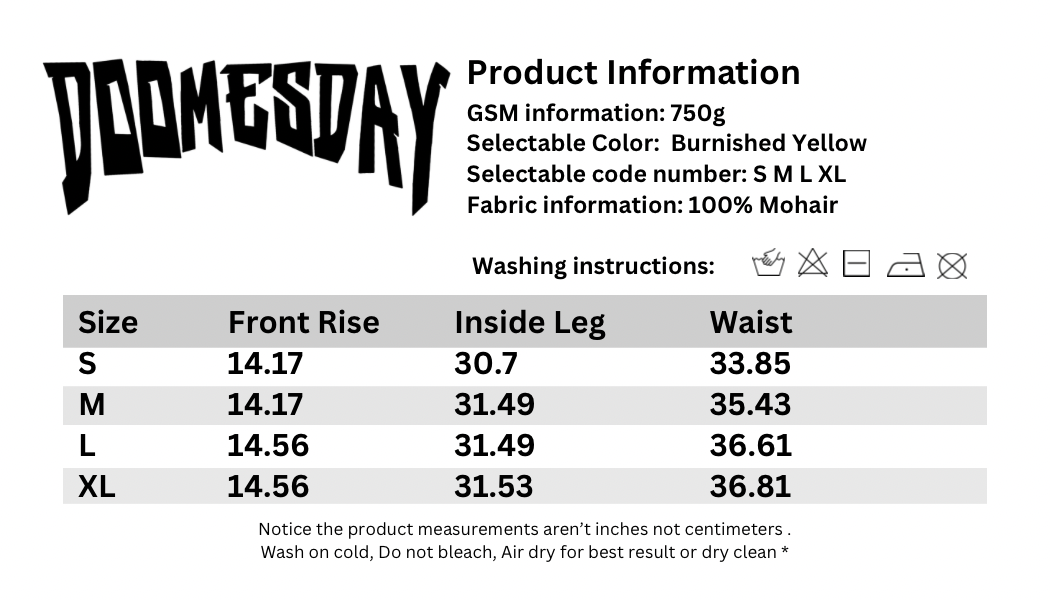 Apocalypse* Cozy Pants