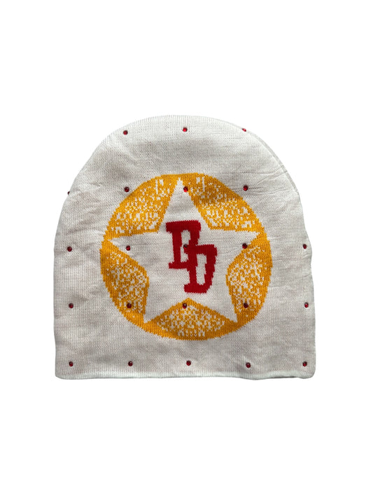 Star Fire Red DD* logo beanie