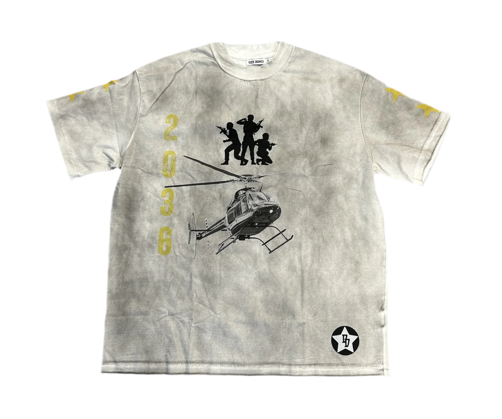 DOOMESDAY 2036 Prophecy White Tee