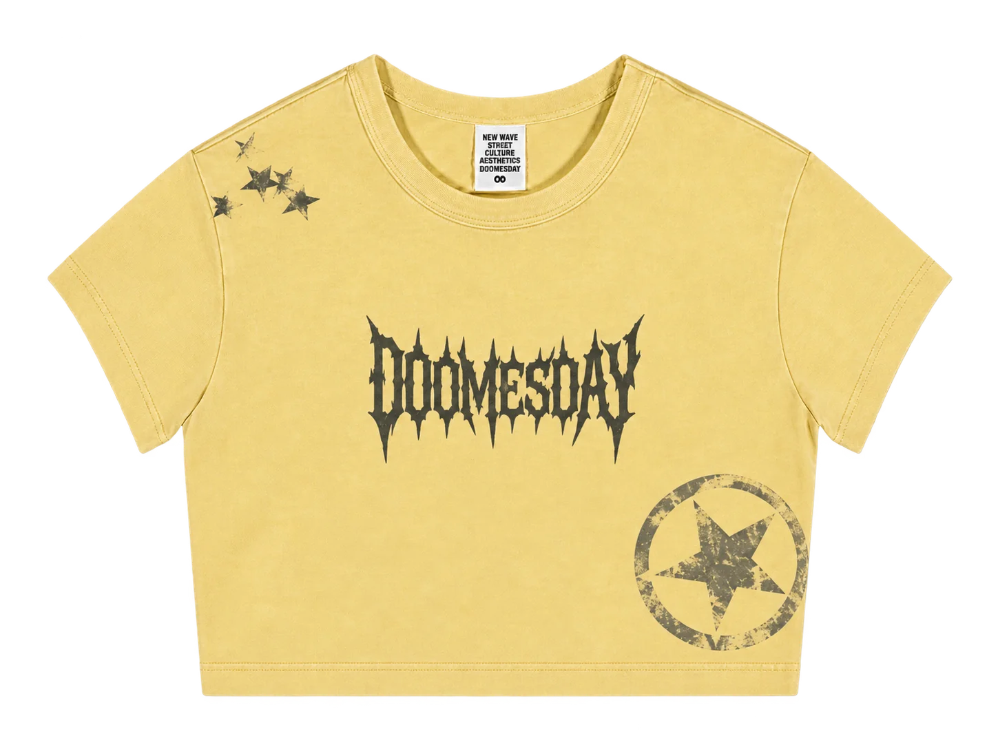 DOOMESDAY women's cropped tee